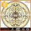 Colorful Rose Design marble medallion for floor and walling