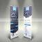 high quality size custom roll up horizontal banner stand