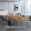 knock-down price rectangle aluminum alloy frame conference desk,meeting table