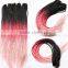 F6677 synthetic hair extensions twist braid,two colored synthetic braiding hair