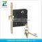 follower 8x8 round square stainless steel forend magnetic latch deadbolt 40mm backset mortise door lock body