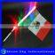 Hot Selling 2015 New Multicolor Light Up Flag with 5 Led Lights Flag