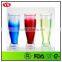 14oz double wall plastic freezer gel beer mug with handle