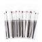Fashion 1Pcs Black Wooden Alloy Make Up Brush Professional Lipbrush Eyeshadow Makeup Brush