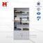 Cheap Library Steel Magazine Rack With Storage Cabinet