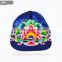 Fashion custom made canvas baseball cap with embroidery flower baseball cap hat ethnic