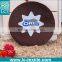 LCTP0193 customize round shaped 30mm foam filled seat cushion for promotion