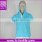 wholesale soft cotton blank custom hoodie polo shirt with short sleeve
