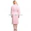 100% Polyester Flannel Fleece Solid Color Printed Patterns Women Plus Size Sleepwear Nightgowns Kimono Bathrobes For Adults