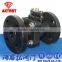 RST DN20 2PC Carbon Steel Flange Floating Ball Valve