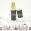 10ml delicate black leather wrapped cylinder purse perfume sprayer