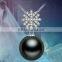 10-11mm perfect round Tahitian Black Pearl Pendants