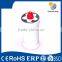 Red LED blinking function flameless memorial white grave candle