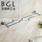 2015news 11925 BAOGELI stainless steel 304 for bathroom accessories best selling Chrome finishing double towel bar