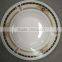 christmas gifts porcelain dinner plate , ceramic plates for christmas celebration