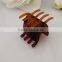 12 Pcs 1.1" Long Black brown Plastic Mini Hairpin 10 Claws Hair Clip Clamp for Ladies