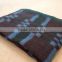 2016 most comfortable soft recycled cotton tartan blanket