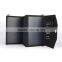 High efficiency 20W waterproof foldable solar mobile phone charger