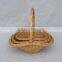 handmade reusable storage wicker basket for wedding or decoration