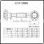 Zinc-plated Hexagon Head Flange Bolts