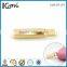 Fashion gold metal zipper puller for handbag and wallet