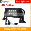 Hot sale 4D dual row off-road LED light bar, 4D JEEP driving light ,IP67 36W 72W 120W 180W 240W 288W 300W