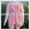 Baby satin french knickers posh kids pink dots rompers for baby girl summer new cute infant kids satin bubble rompers