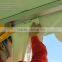square pagoda tents 5x5m made of aluminum for garden usage