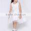 2015 New Girl Dress Chiffon Children Clothing Summer Kids Dresses For Girls White Princess Dress Girls Party Dresses