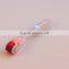 Multi-Color Led Vibration Massage Derma Roller with replaceable roller tip