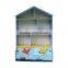 Study room funiturer children bookcase child bookshelf/kids Cartoon Design Moveable Bookcase wooden doll house bookcase children