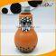 500ml PET plastic light bulb cups /lightbulb shaped boba tea cup BPA free