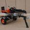 Hydraulic 22Ton Log Splitter wood log cutter splitter with high working efficiency