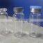 100sets/ lot 10ml Glass Vials+20mm Vial Stopper + 20mm flip off caps + 1pcs 20mm vial crimper,manual capping machine