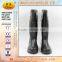 construction PVC rain boots, black woke boot