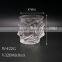 900ml glass whiskey decanter with special shape glass wine decanter, glass decanter