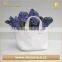 Cheap Price High Quality white planter grow bag with two handles
