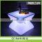 2016 LED Furniture LED Bar Table Rechargeable LED Table
