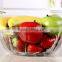 9inch,8inch, 6.5inch 5.5inch, 4.5inch Clear Glass Fruit or Salad Bowl