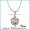 Glowing in Dark Brass Necklace Pendant Personalized Jewelry Glowing Pendant