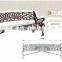 Wholesales park seated bench,park bench frames,antique park bench parts