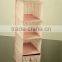 Four-Layer with One Drawer Floral Print Non-Woven Fabric Container
