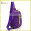 Outdoor Chest Shoulder Unbalance Gym Fanny Backpack Ladies Men Sling Bag