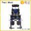 TRW958LBCGPY Reclining Wheel Chair with reclining high back, adjustable headrest