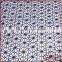 Newest high quality polyester embroidery mesh cotton fabric