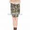 Customized Lady Apparel Urban Midi Camouflage-printed Cotton Fur Parka(DQM010C)