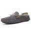 Swede Leather casual shoes fashion for male have sample, high quality genuine leather peas shoes casual for men