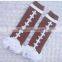 2016 new style boutique cute baby satin icing leg warmers for winter