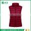 New Look Korean Style Winter Lightweight Slim Fit Lady Duck Down Vest for Sale