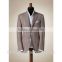 Latest Design custom summer fancy breathable wool blank blue bespoke suit
